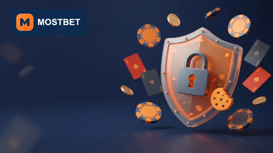 Ilustracja do strony Prywatność i cookies na stronie o Mostbet
